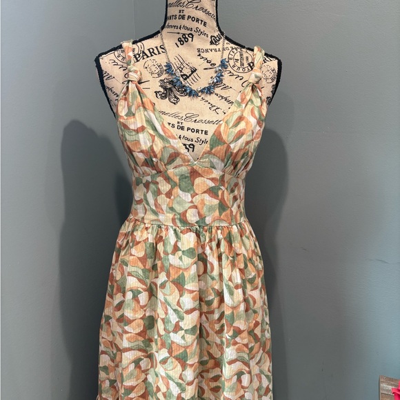 Abercrombie & Fitch Multicolor Patterned Maxi Dress - Picture 1 of 8